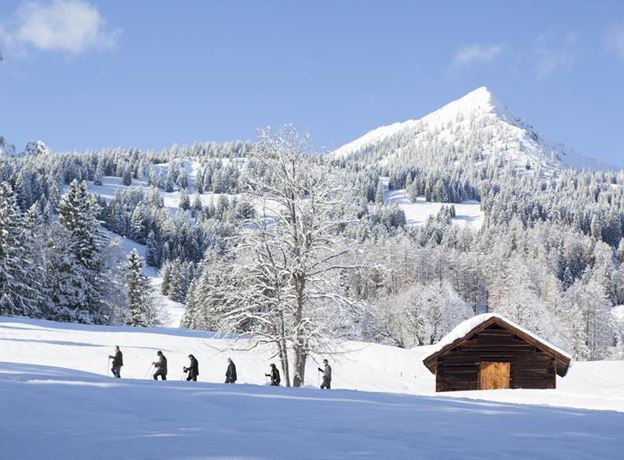 BergAKTIV - Schneeschuh-Abendwanderung mit Fondue