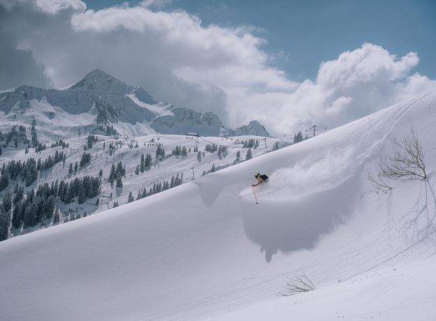 Freeride-Kurs der Skischule Damüls