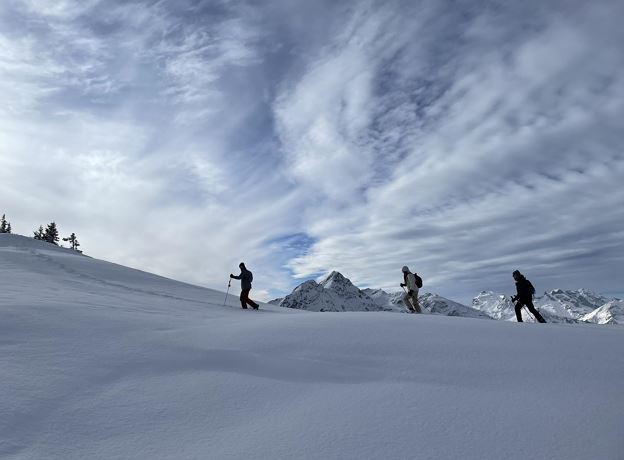 Geführte Schneeschuhwanderung Muttjöchle