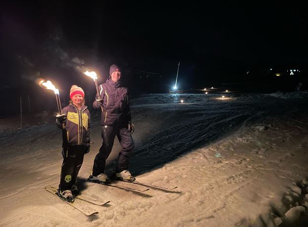 Fackellauf am Tobellift