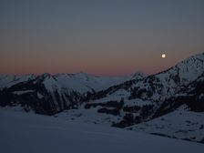 BERGaktiv full moon hike in the area Sonntag-Stein