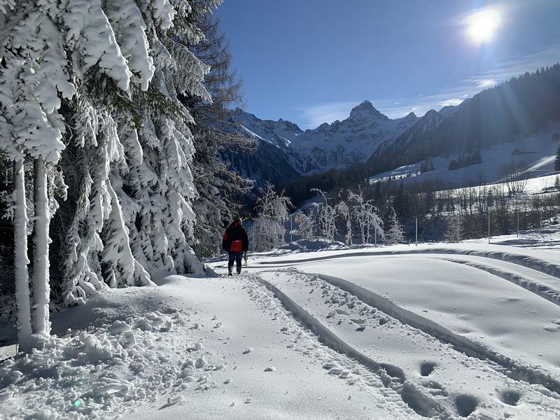 Winterwandern Tschengla