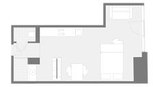 Doppelzimmer mit Zustellbett Kronenhaus