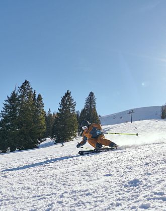 Skiing in Brandnertal