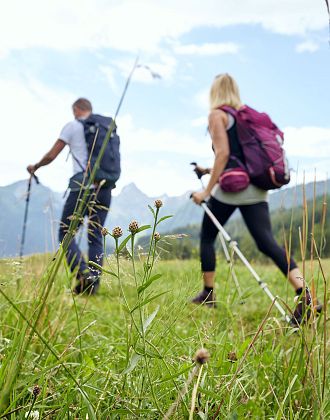 Tour Selection with Start at the High Plateau Tschengla