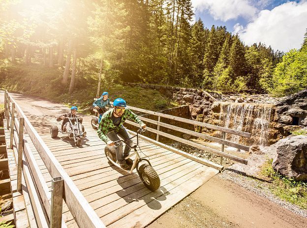 Mountainkarts und Monsterroller