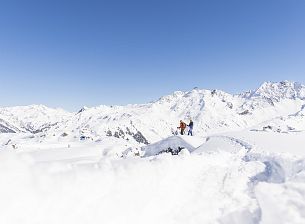 Winterwanderwege im Klostertal