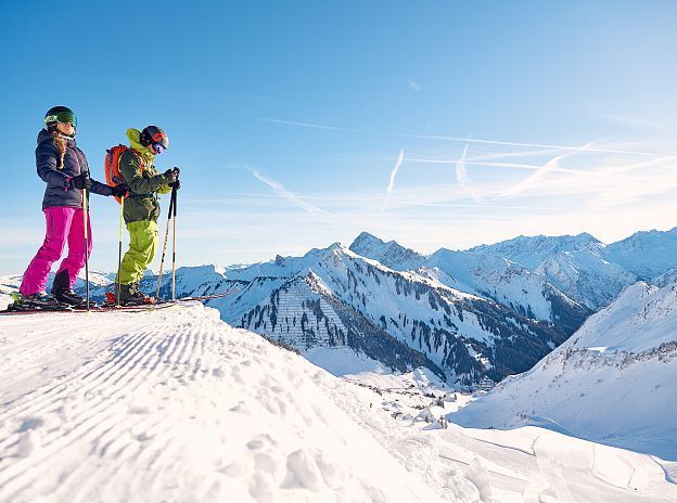 Skiing Area Faschina